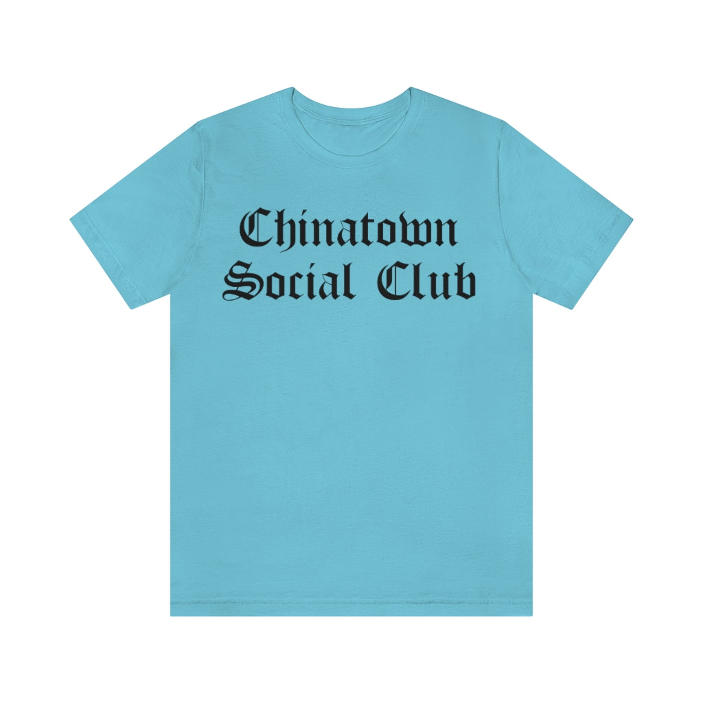 Chinatown Social Club Unisex Jersey Short Sleeve Tee