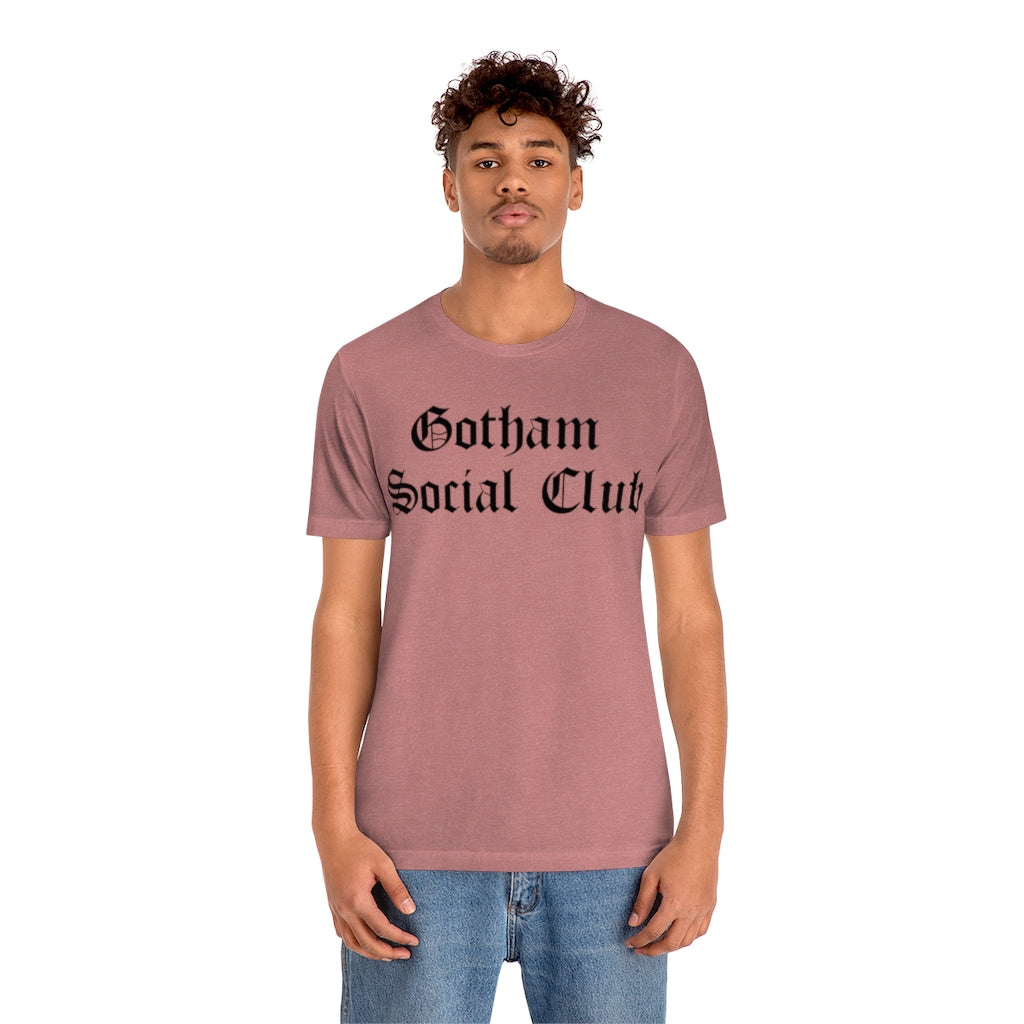 Gotham Social Club Unisex Jersey Short Sleeve Tee