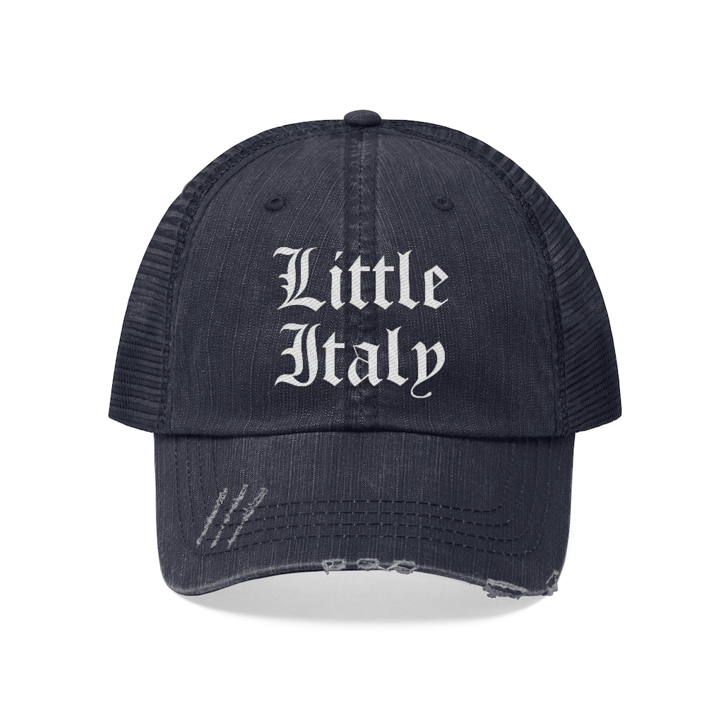 Little Italy Gotchic Logo Vintage Look Unisex Trucker Hat