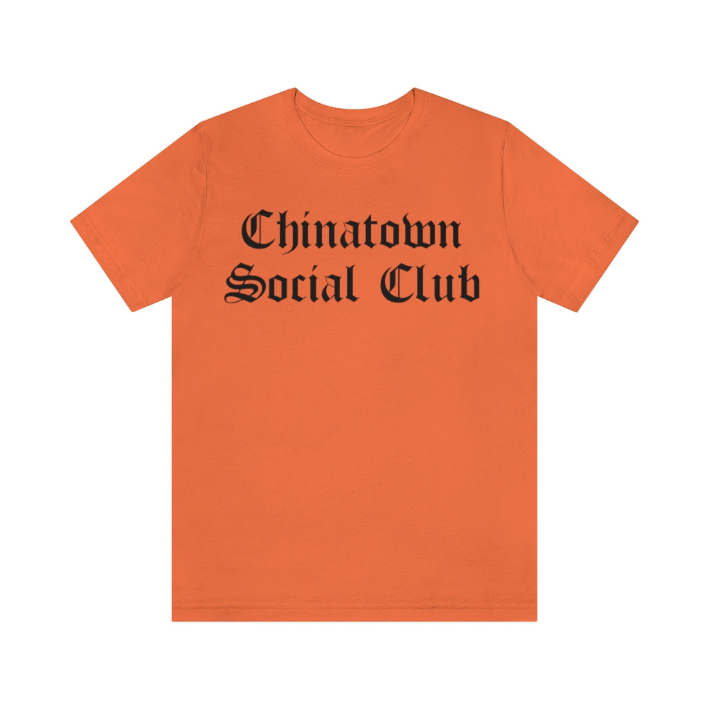 Chinatown Social Club Unisex Jersey Short Sleeve Tee