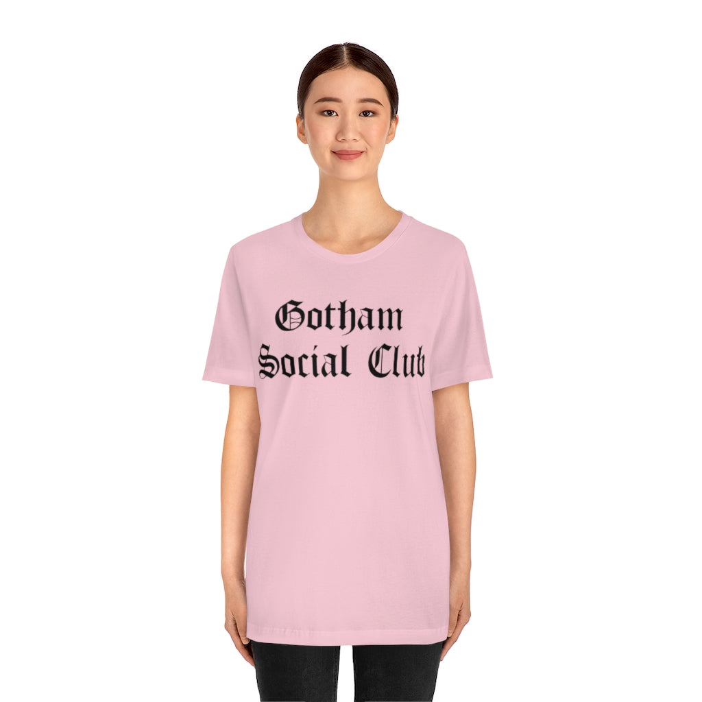 Gotham Social Club Unisex Jersey Short Sleeve Tee
