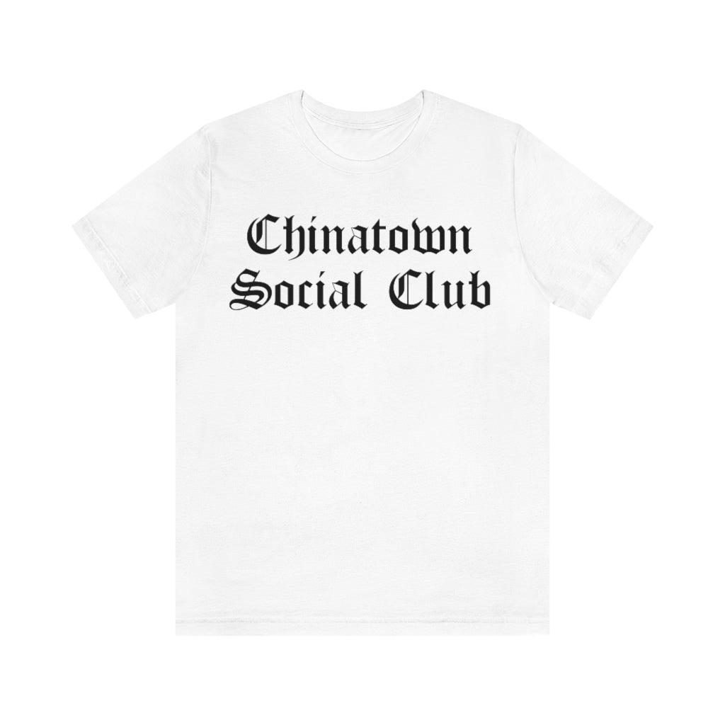 Chinatown Social Club Unisex Jersey Short Sleeve Tee