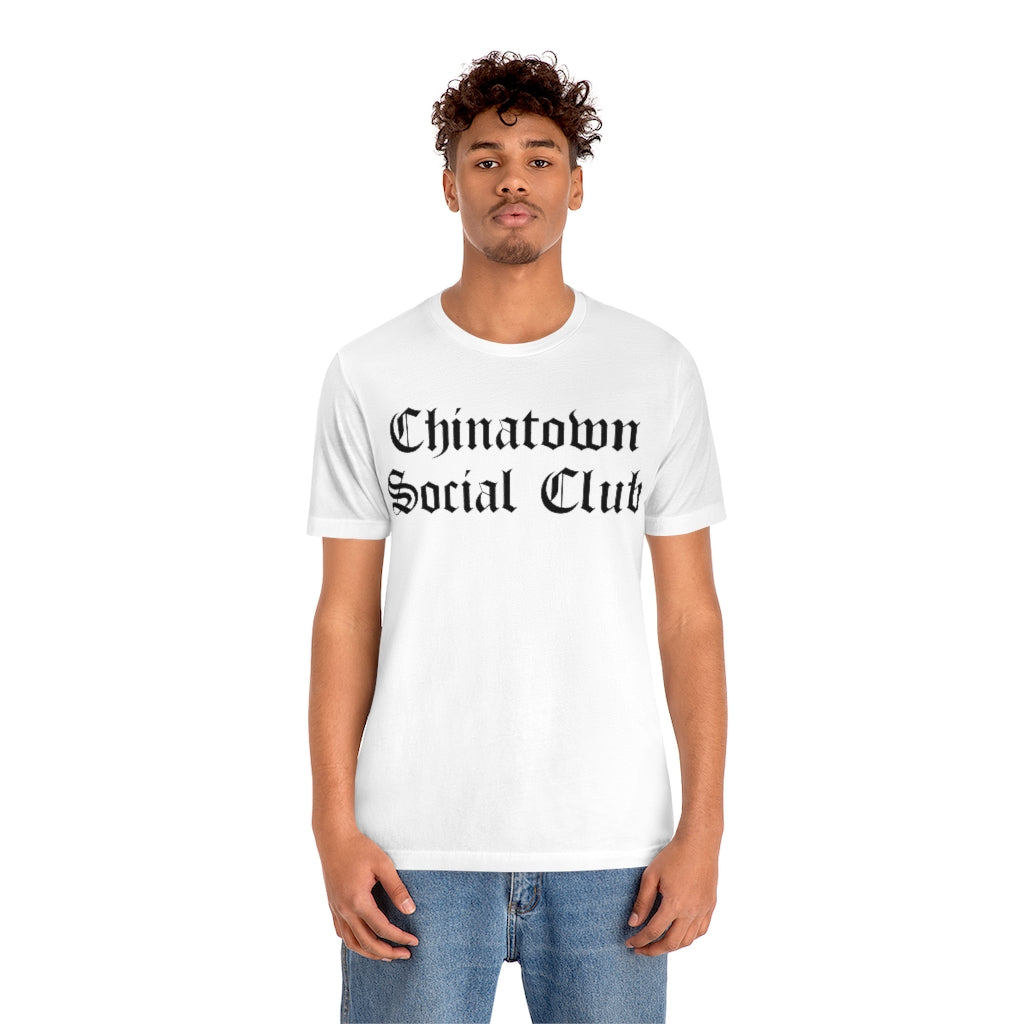 Chinatown Social Club Unisex Jersey Short Sleeve Tee