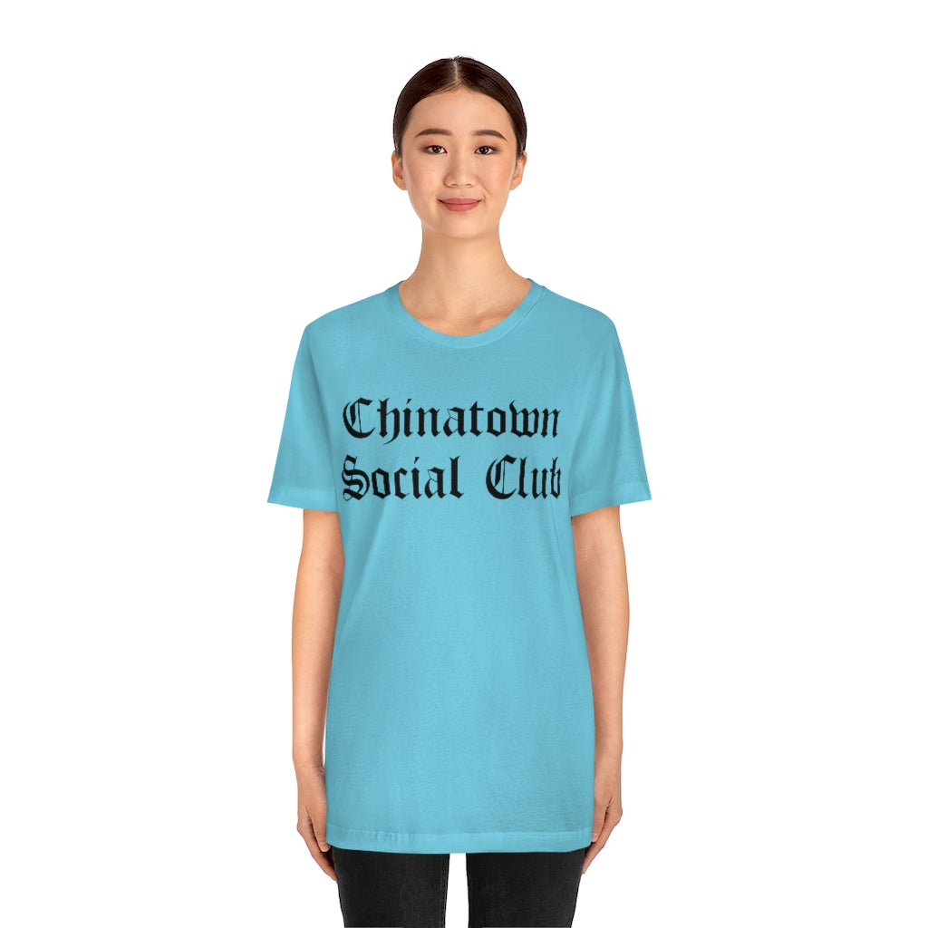 Chinatown Social Club Unisex Jersey Short Sleeve Tee