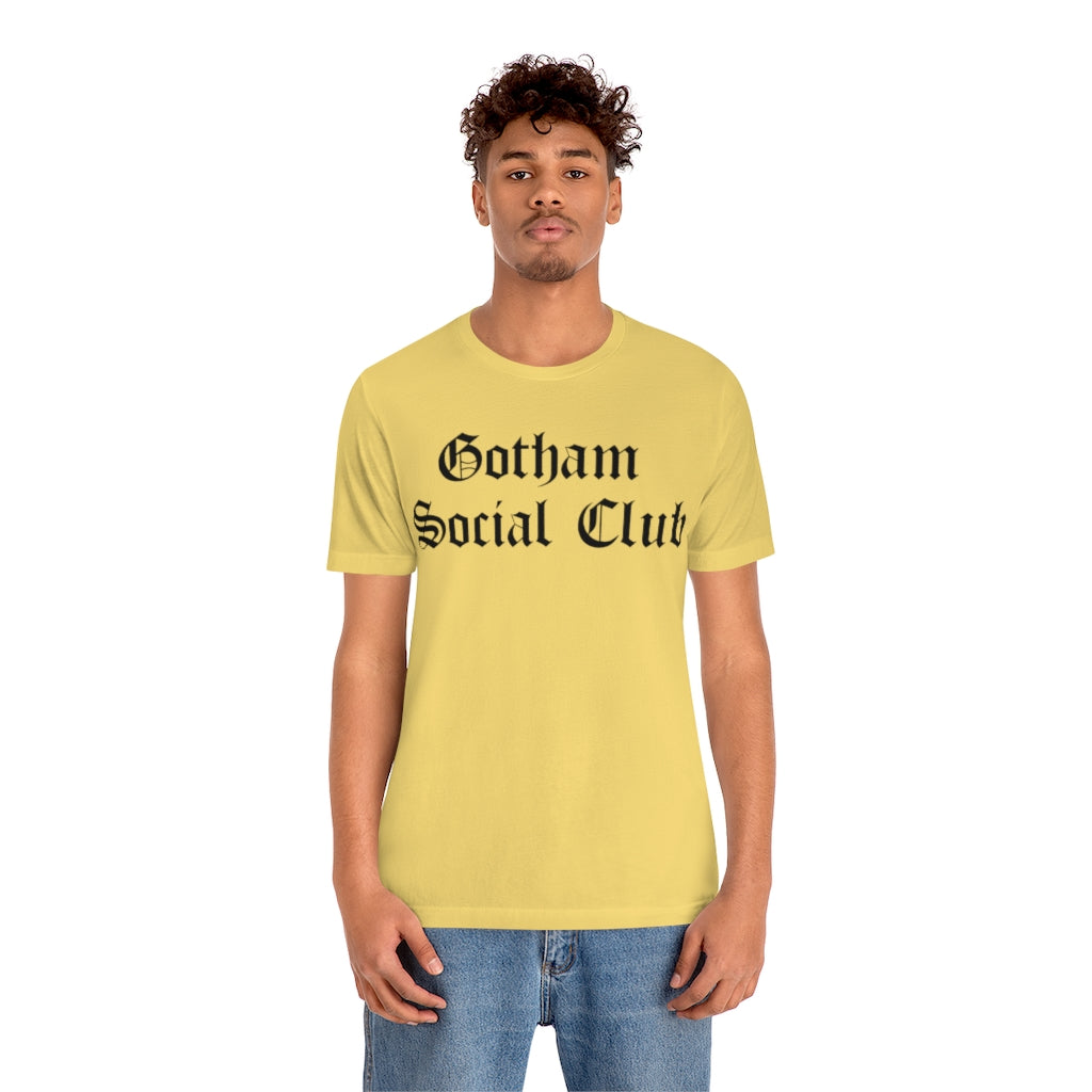 Gotham Social Club Unisex Jersey Short Sleeve Tee