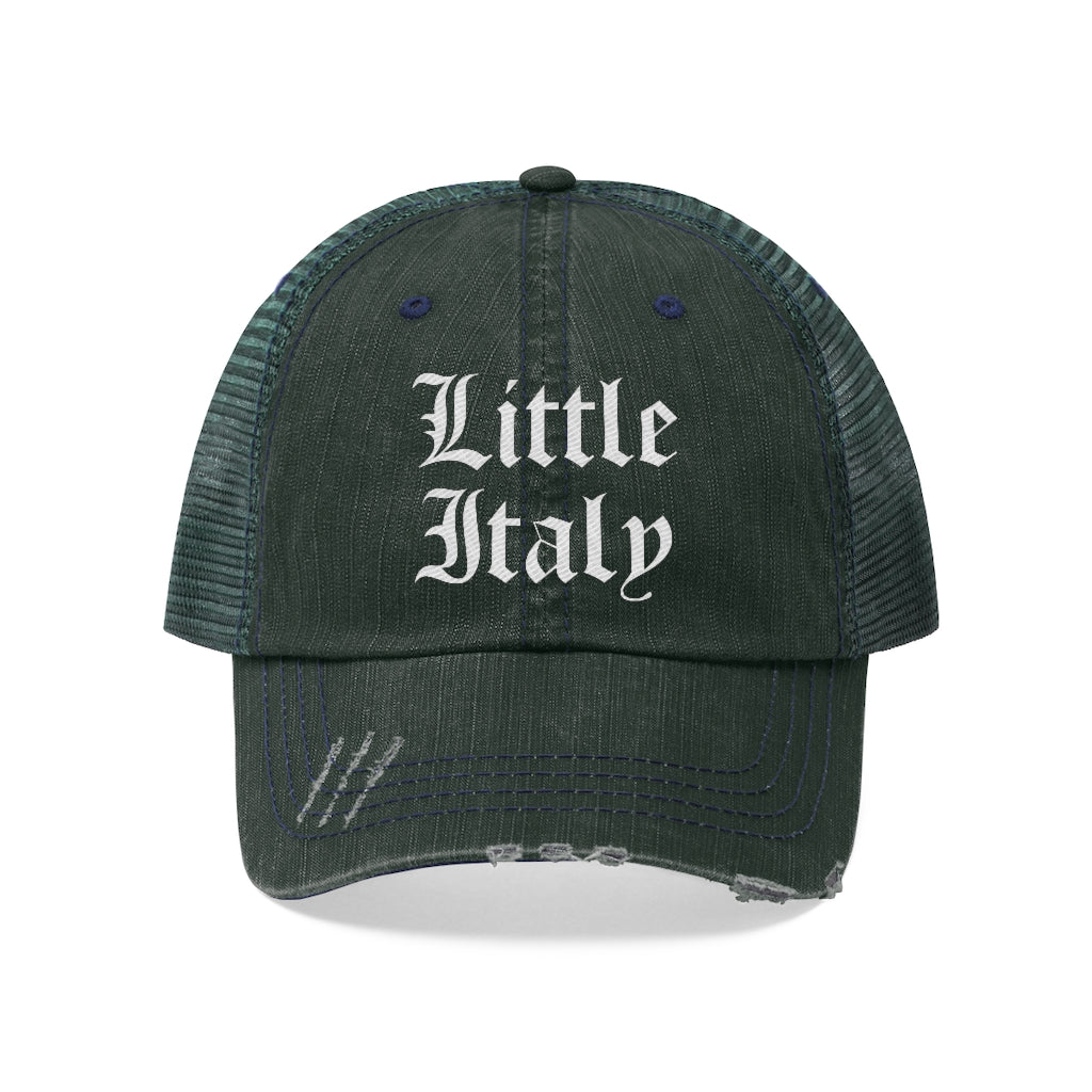 Little Italy Gotchic Logo Vintage Look Unisex Trucker Hat