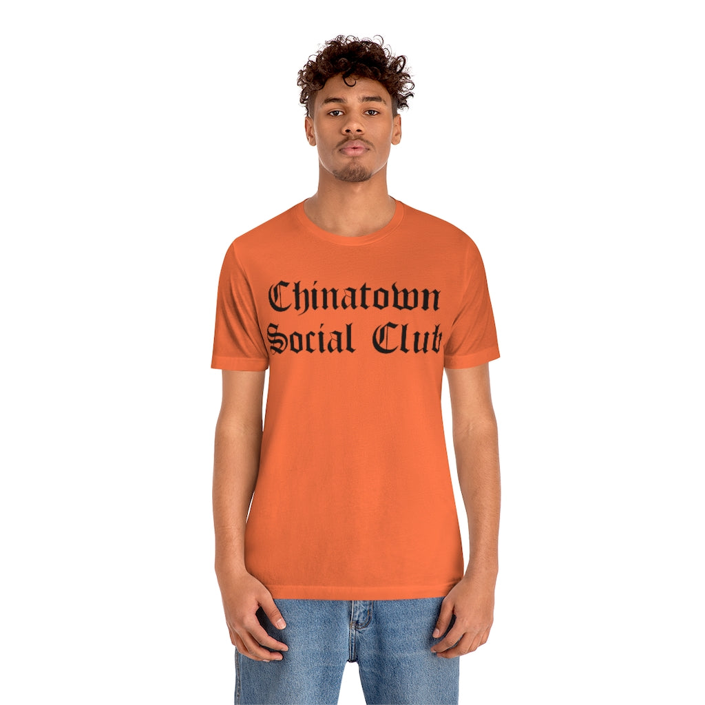 Chinatown Social Club Unisex Jersey Short Sleeve Tee