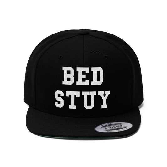 Bed Stuy Unisex Flat Bill Hat