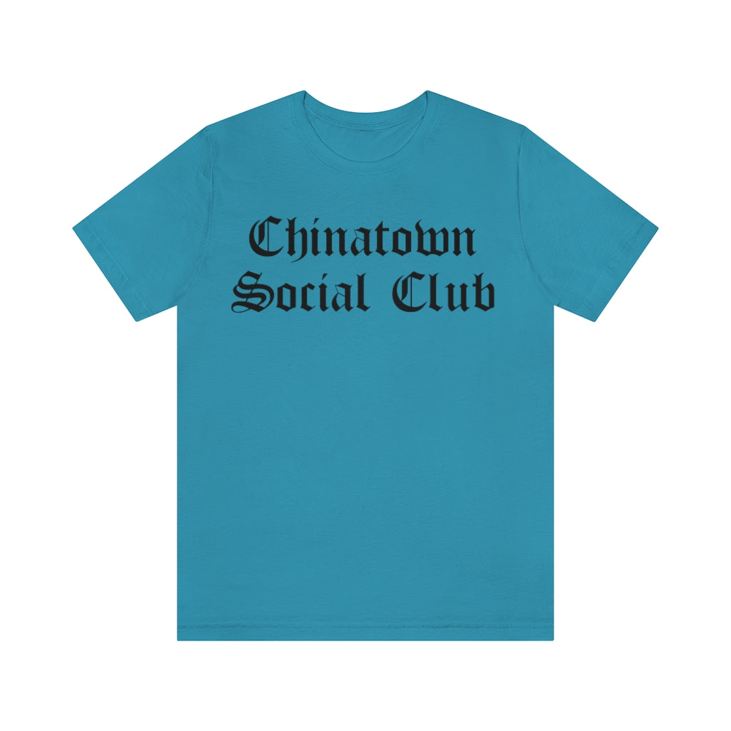 Chinatown Social Club Unisex Jersey Short Sleeve Tee