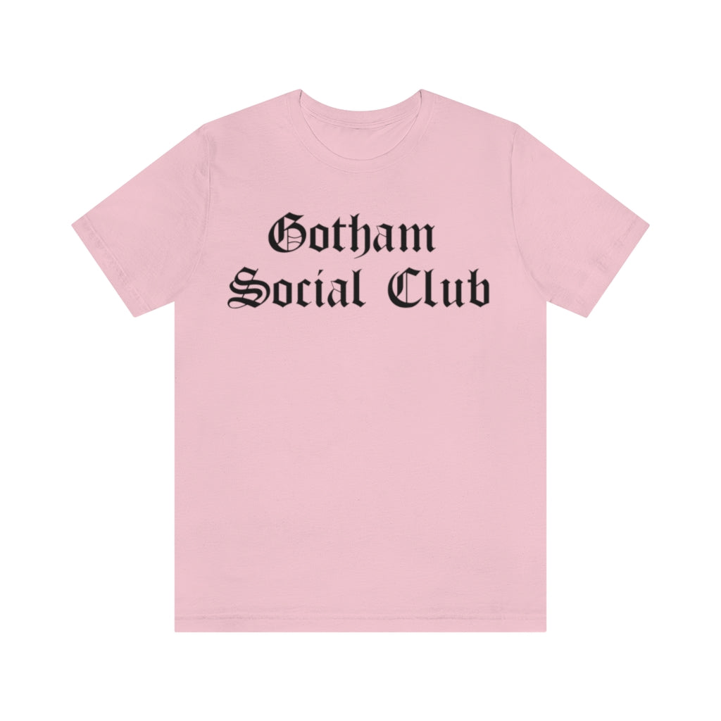Gotham Social Club Unisex Jersey Short Sleeve Tee
