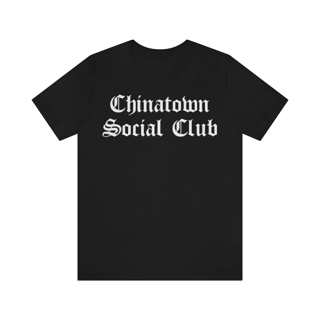 Chinatown Social Club Unisex Jersey Short Sleeve Tee