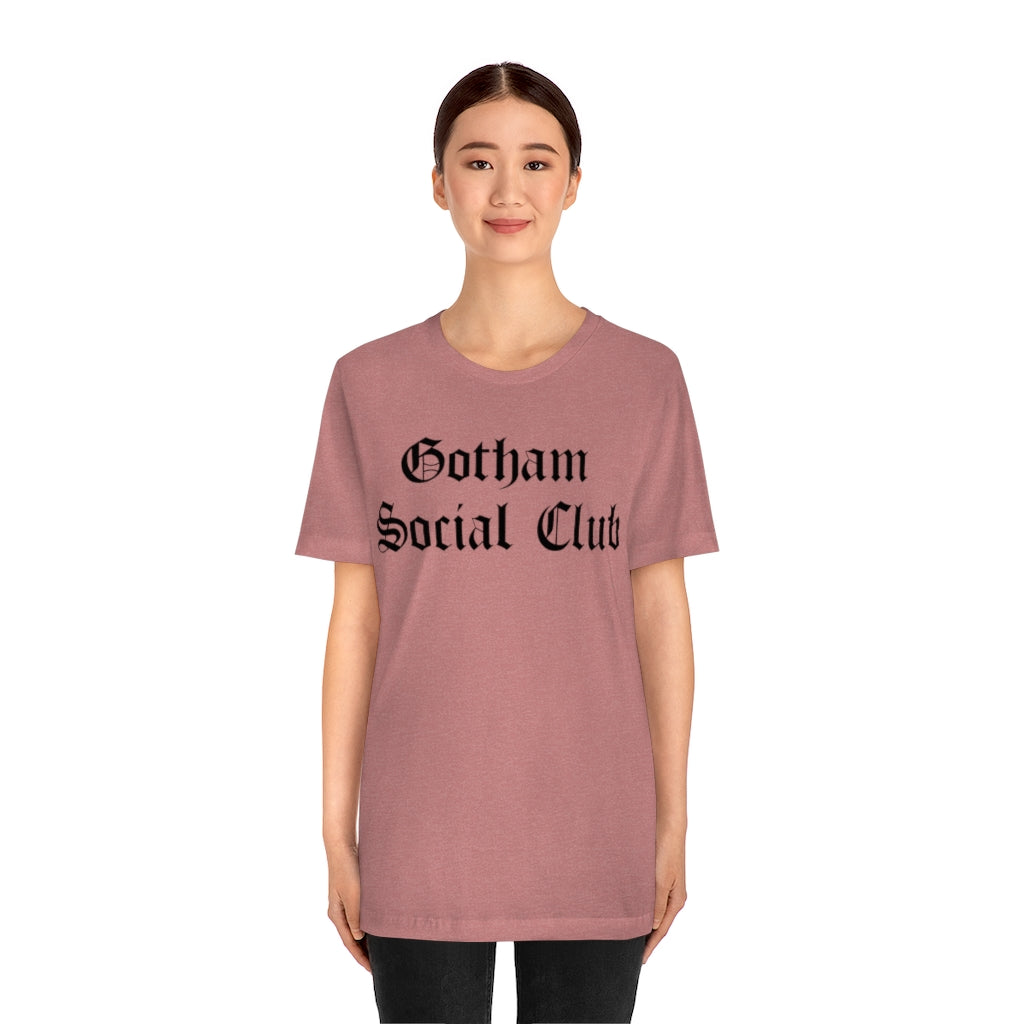Gotham Social Club Unisex Jersey Short Sleeve Tee