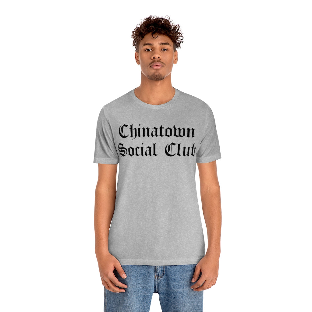 Chinatown Social Club Unisex Jersey Short Sleeve Tee