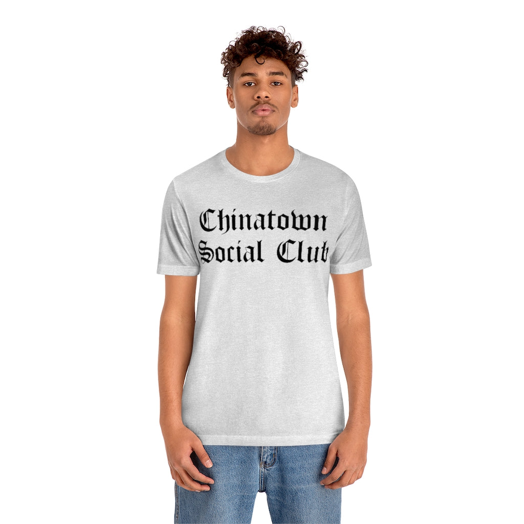 Chinatown Social Club Unisex Jersey Short Sleeve Tee