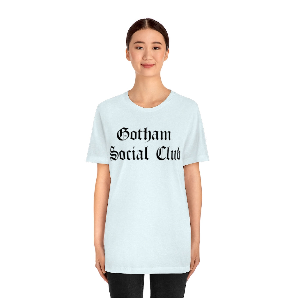 Gotham Social Club Unisex Jersey Short Sleeve Tee