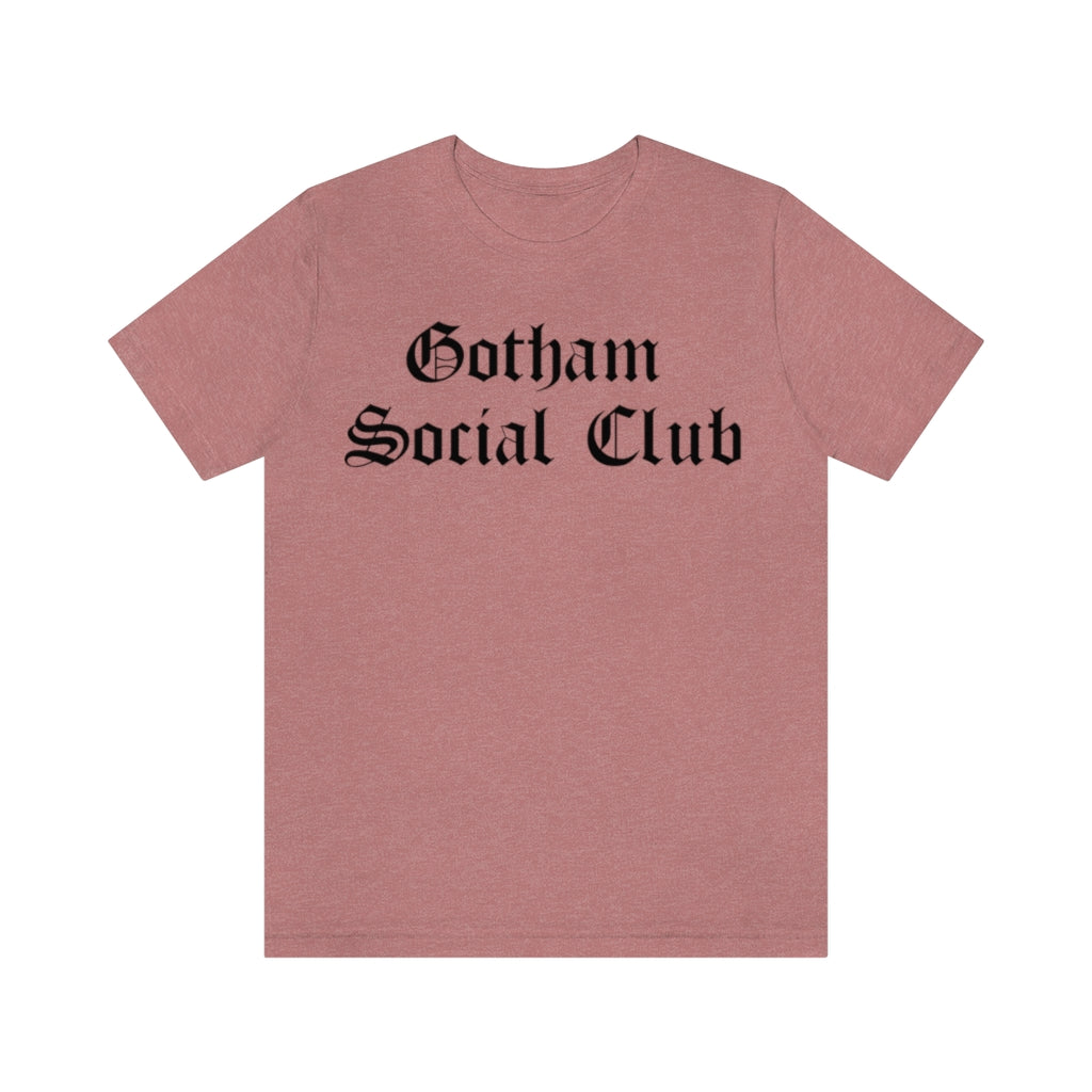Gotham Social Club Unisex Jersey Short Sleeve Tee