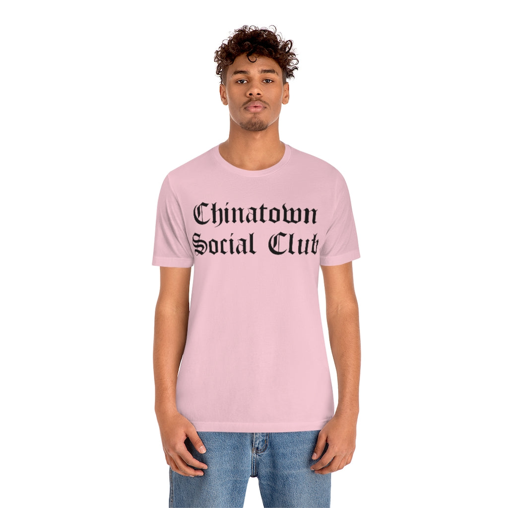 Chinatown Social Club Unisex Jersey Short Sleeve Tee