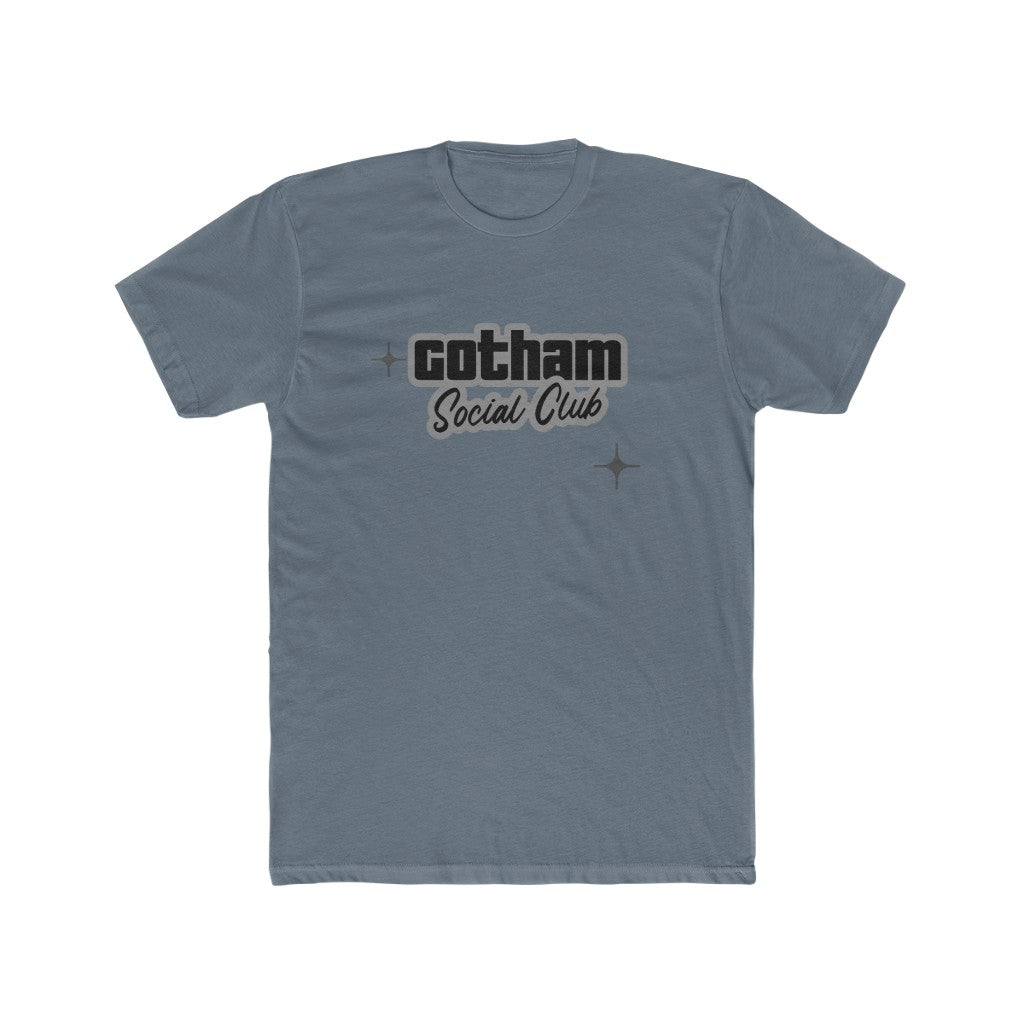 Gotham Social Club Men's Cotton Crew Tee