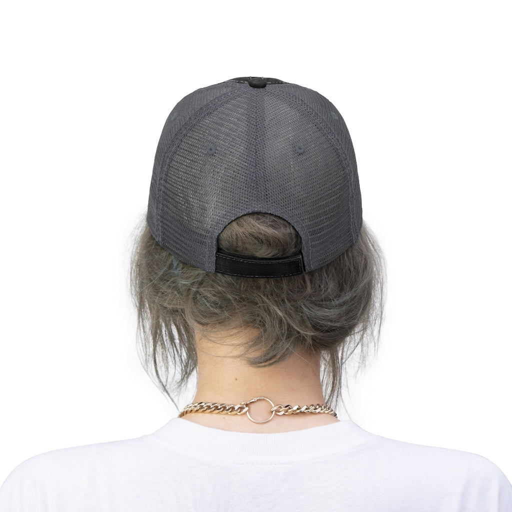 Little Italy Script Logo Vintage Look Unisex Trucker Hat
