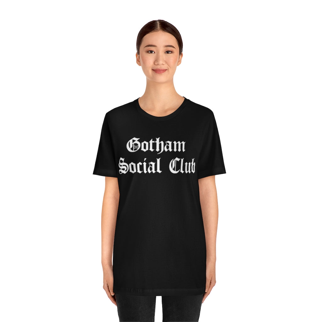 Gotham Social Club Unisex Jersey Short Sleeve Tee