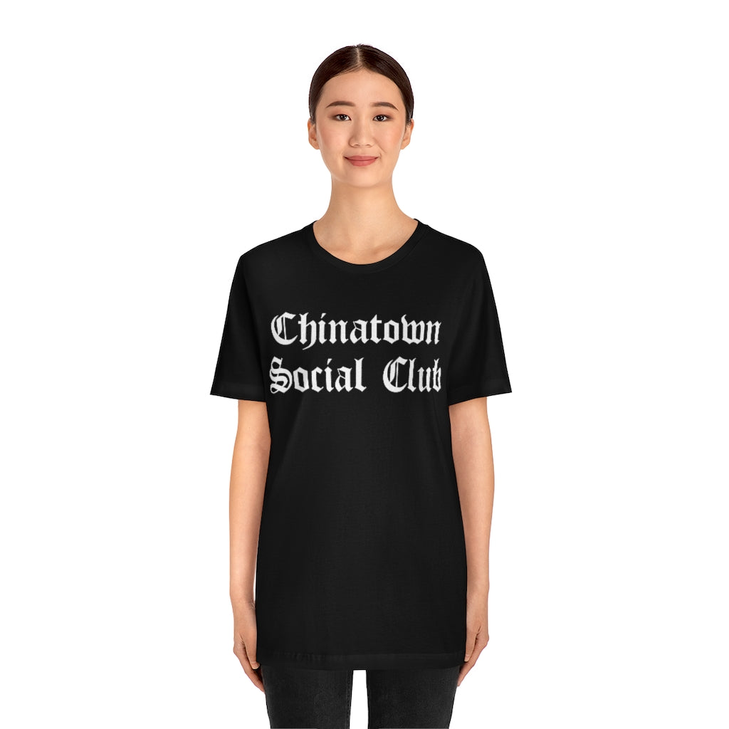 Chinatown Social Club Unisex Jersey Short Sleeve Tee