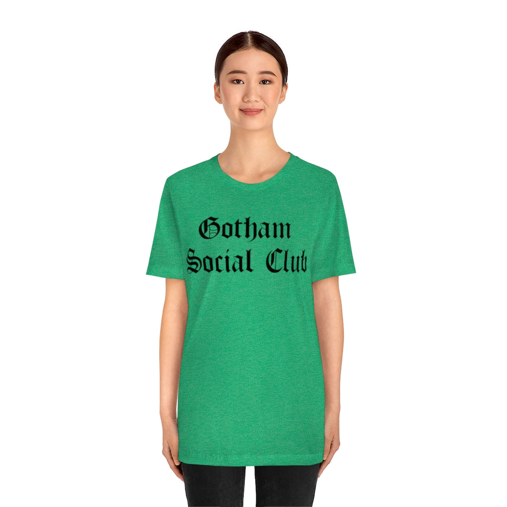 Gotham Social Club Unisex Jersey Short Sleeve Tee
