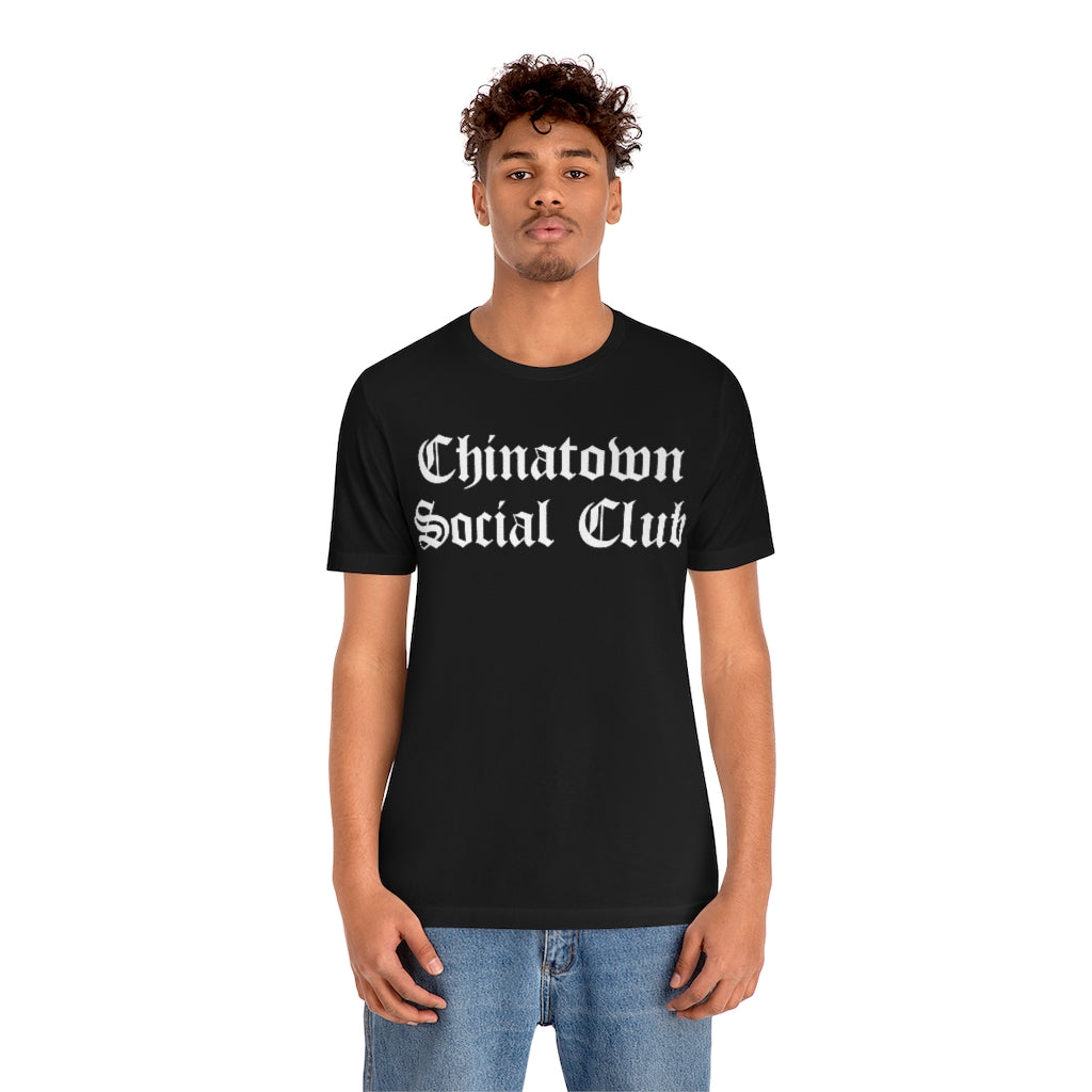 Chinatown Social Club Unisex Jersey Short Sleeve Tee