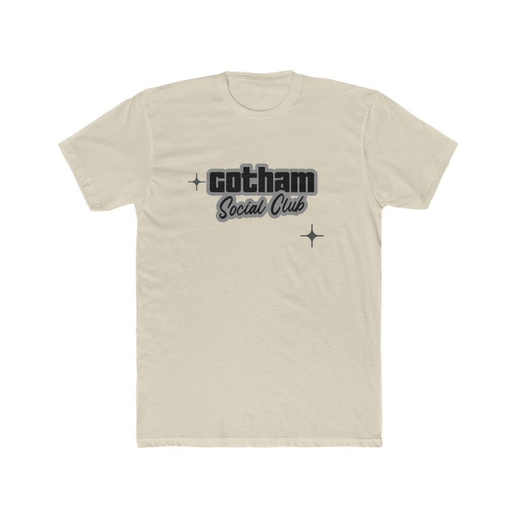 Gotham Social Club Men's Cotton Crew Tee