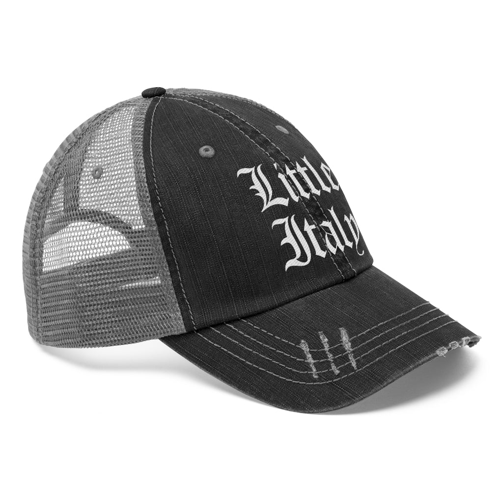 Little Italy Gotchic Logo Vintage Look Unisex Trucker Hat