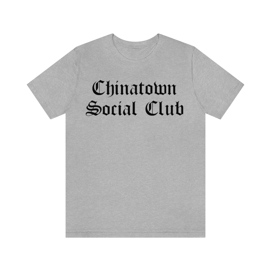 Chinatown Social Club Unisex Jersey Short Sleeve Tee