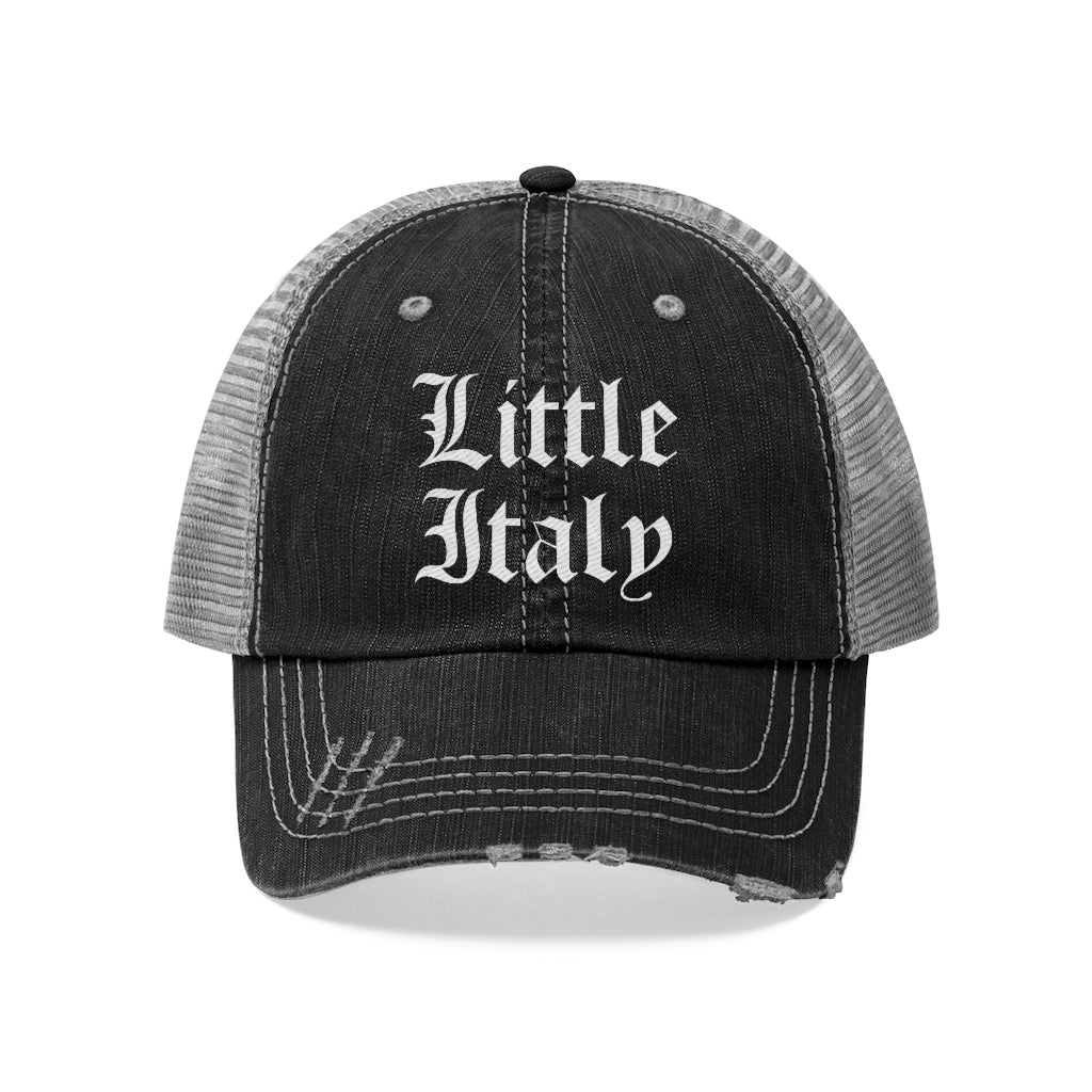 Little Italy Gotchic Logo Vintage Look Unisex Trucker Hat